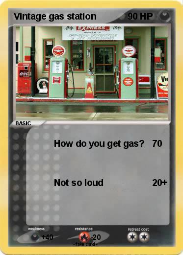 Pokemon Vintage gas station