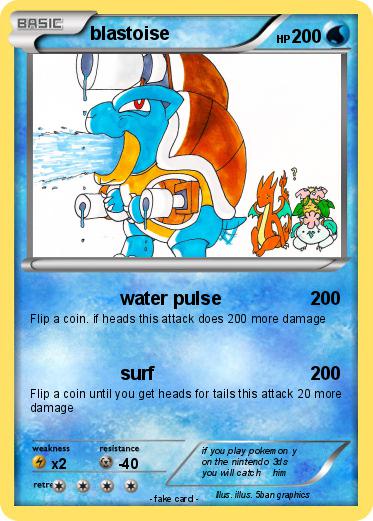 Pokemon blastoise
