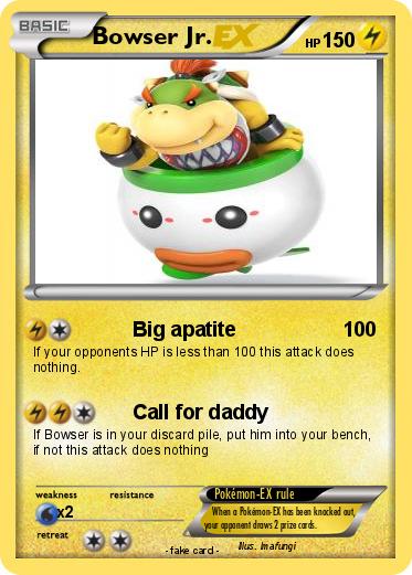 Pokemon Bowser Jr.