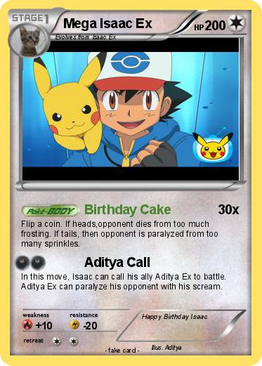 Pokemon Mega Isaac Ex
