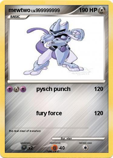 Pokemon mewtwo