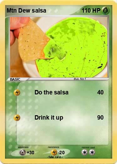 Pokemon Mtn Dew salsa