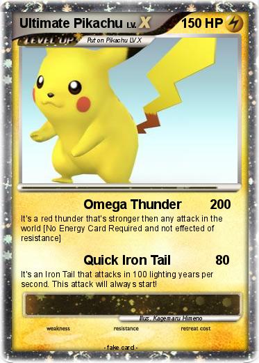 Pokemon Ultimate Pikachu