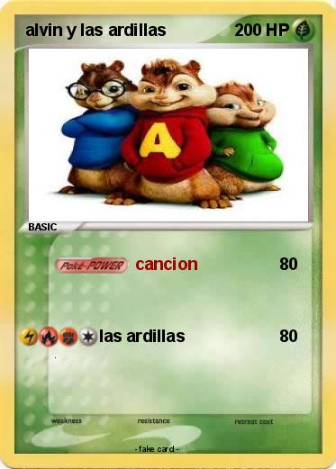 Pokemon alvin y las ardillas