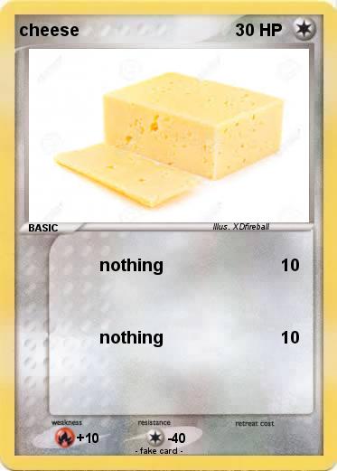 Pokemon cheese