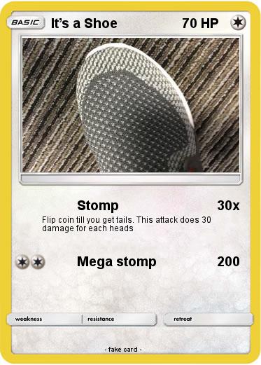 Pokemon It’s a Shoe