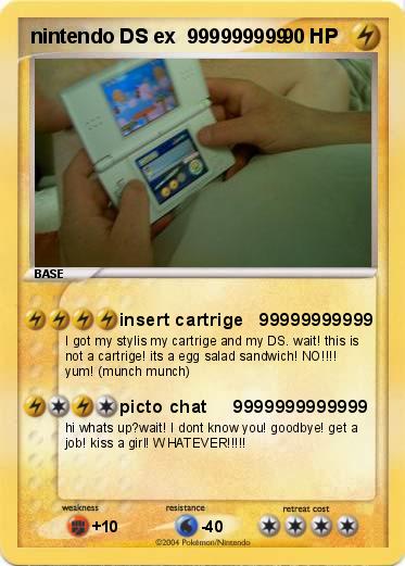 Pokemon nintendo DS ex  999999999