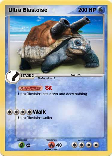 Pokemon Ultra Blastoise