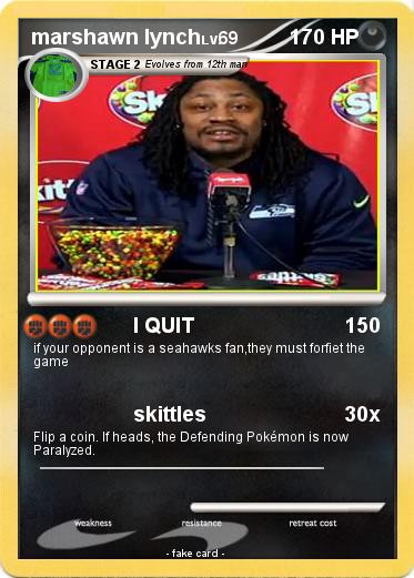 Pokemon marshawn lynch