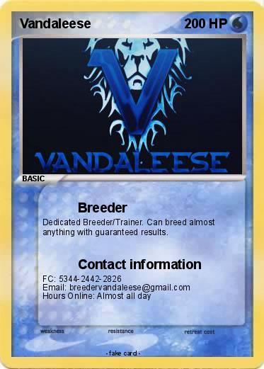 Pokemon Vandaleese