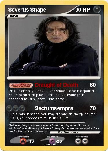 Pokemon Severus Snape