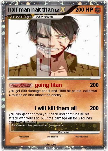 Pokemon half man halt titan