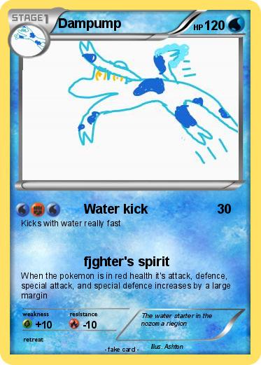 Pokemon Dampump Pokemon Dampump