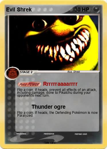Pokemon Evil Shrek