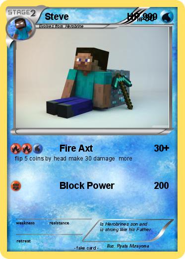 Pokemon Steve                       HP 999