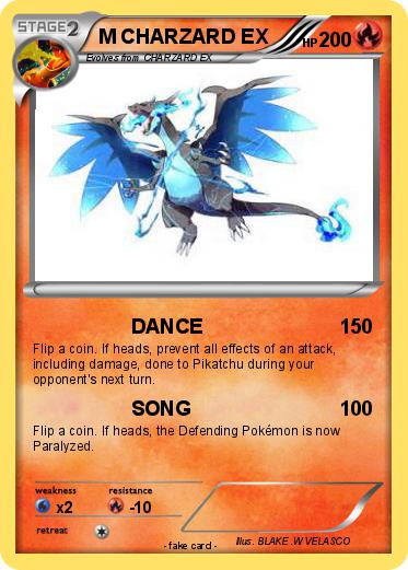 Pokemon M CHARZARD EX
