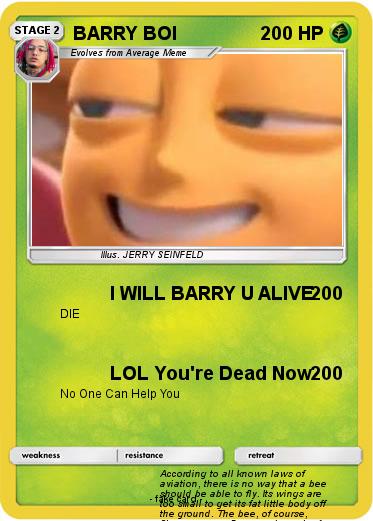 Pokemon BARRY BOI