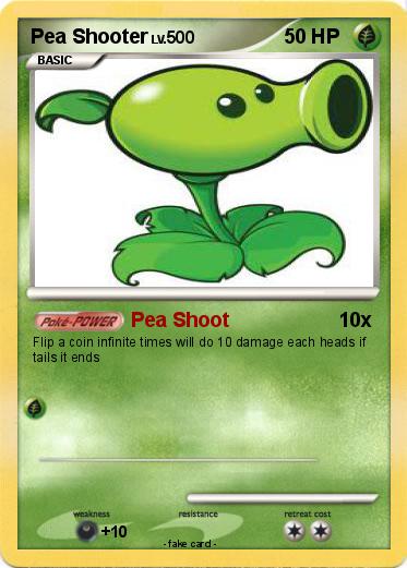 Pokemon Pea Shooter