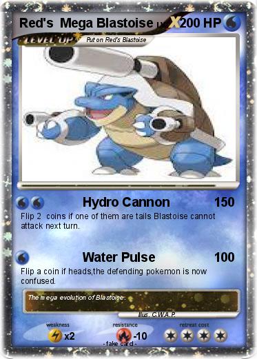 Pokemon Red's  Mega Blastoise