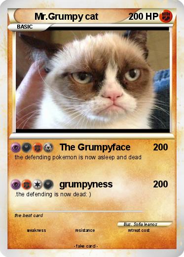 Pokemon Mr.Grumpy cat