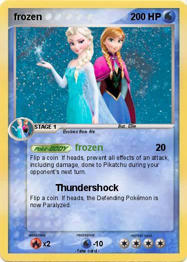 Pokemon frozen