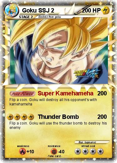 Pokemon Goku SSJ 2