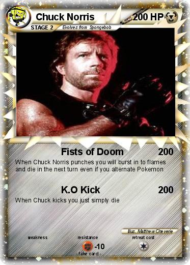 Pokemon Chuck Norris