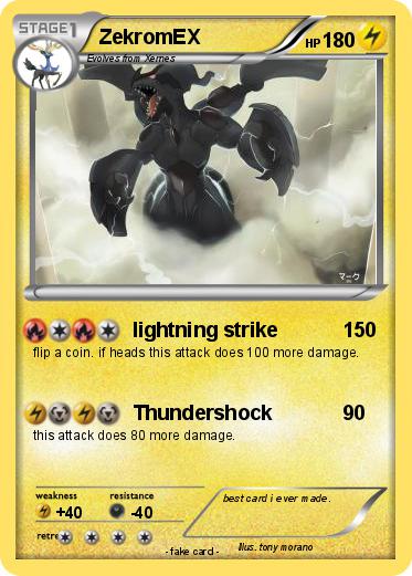 Pokemon ZekromEX