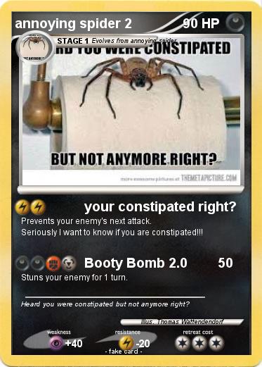 Pokemon annoying spider 2