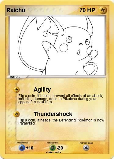 Pokemon Raichu