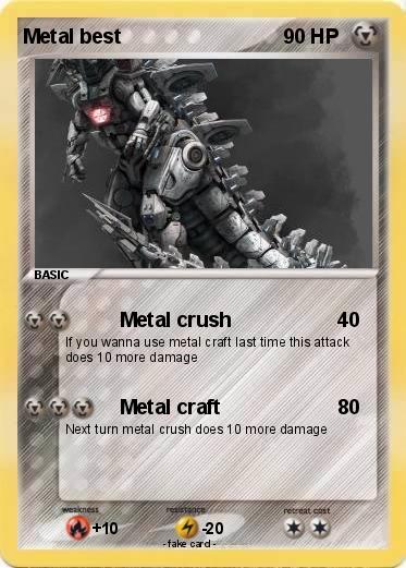 Pokemon Metal best
