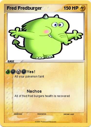 Pokemon Fred Fredburger