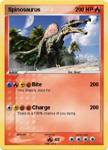 Pokemon Spinosaurus