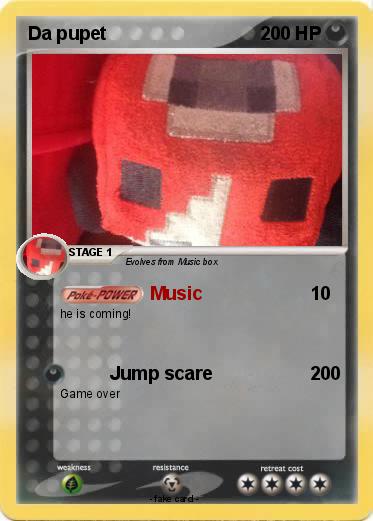 Pokemon Da pupet