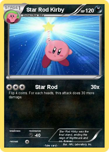 Pokemon Star Rod Kirby