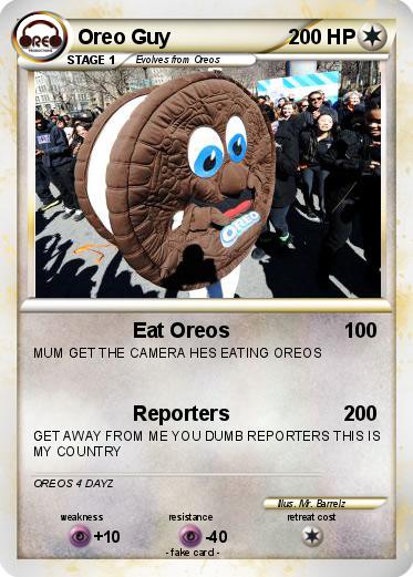 Pokemon Oreo Guy