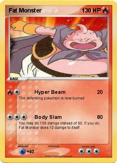 Pokemon Fat Monster