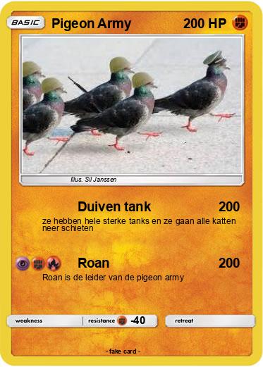 Pokemon Pigeon Army