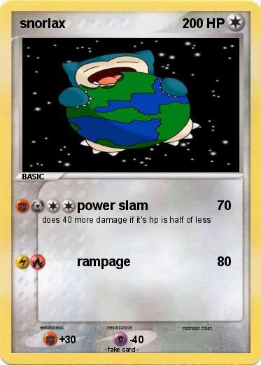Pokemon snorlax