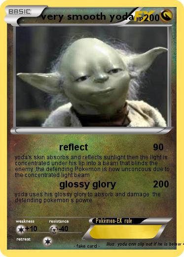 Pokemon very smooth yoda