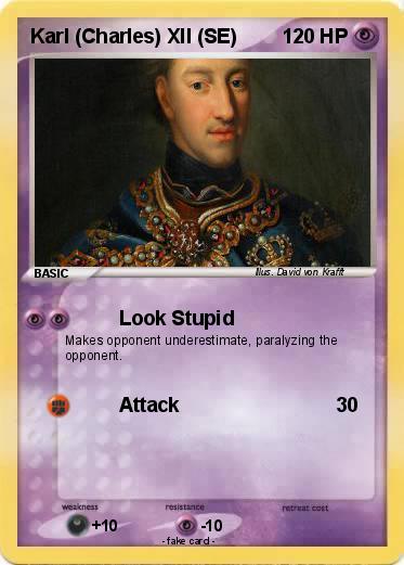 Pokemon Karl (Charles) XII (SE)