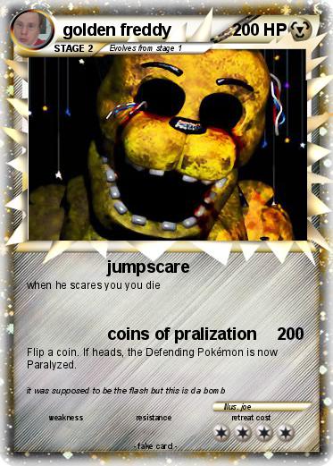 Pokemon golden freddy