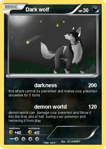 Pokemon Dark wolf