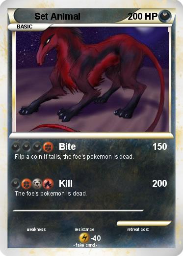 Pokemon Set Animal