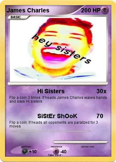 Pokemon James Charles