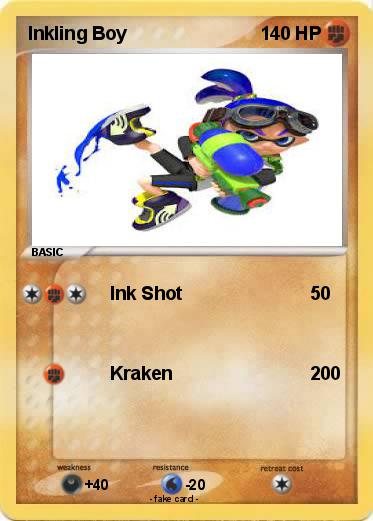 Pokemon Inkling Boy