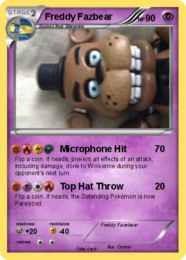 Pokemon Freddy Fazbear