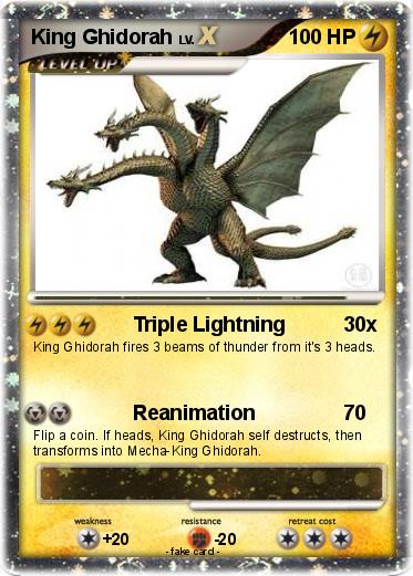 Pokemon King Ghidorah