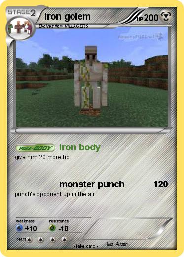 Pokemon iron golem