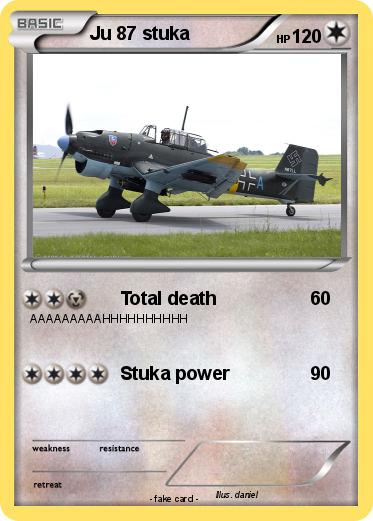 Pokemon Ju 87 stuka